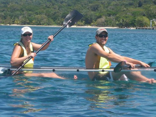 Bahamas Adventure Glass Bottom Kayak