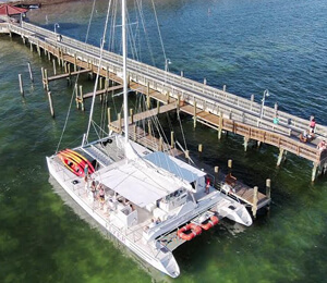 Catamaran Champagne Sunset Sail