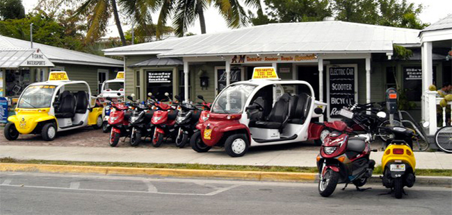 4 Seater Electric Car | Best On Key West